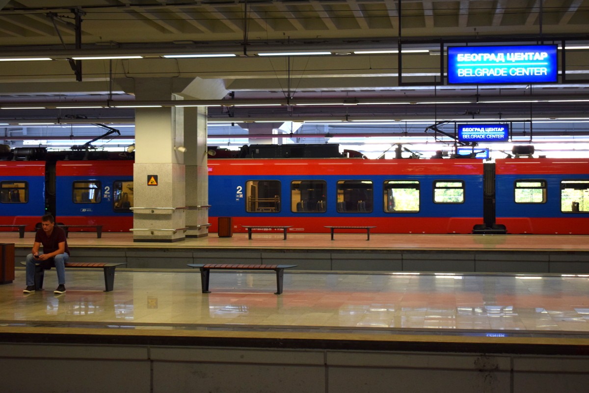 Stanica Beograd centar - Prokop; Foto: Predrag Momčilović / Mašina