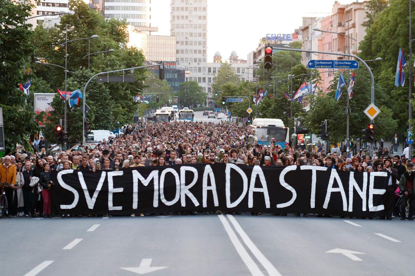 Protest u Novom Sadu