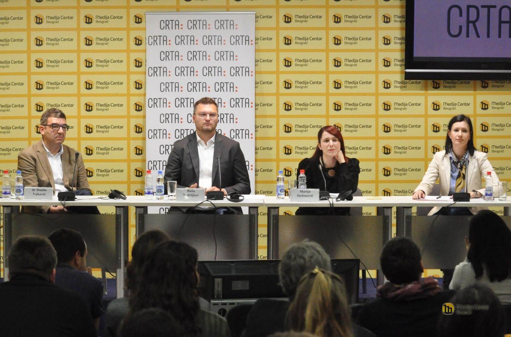 Predstavljanje rezultata istraživanja o političkim pritiscima u Centrima za socijalni rad.