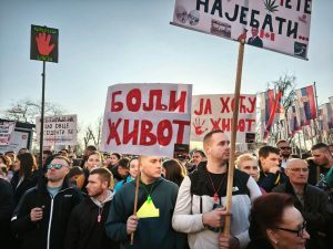 Protest u Novom Sadu
