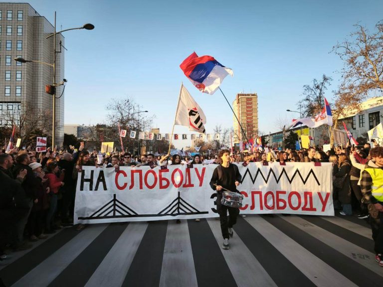 Protest u Novom Sadu