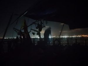 Sumud Flotila tokom noći