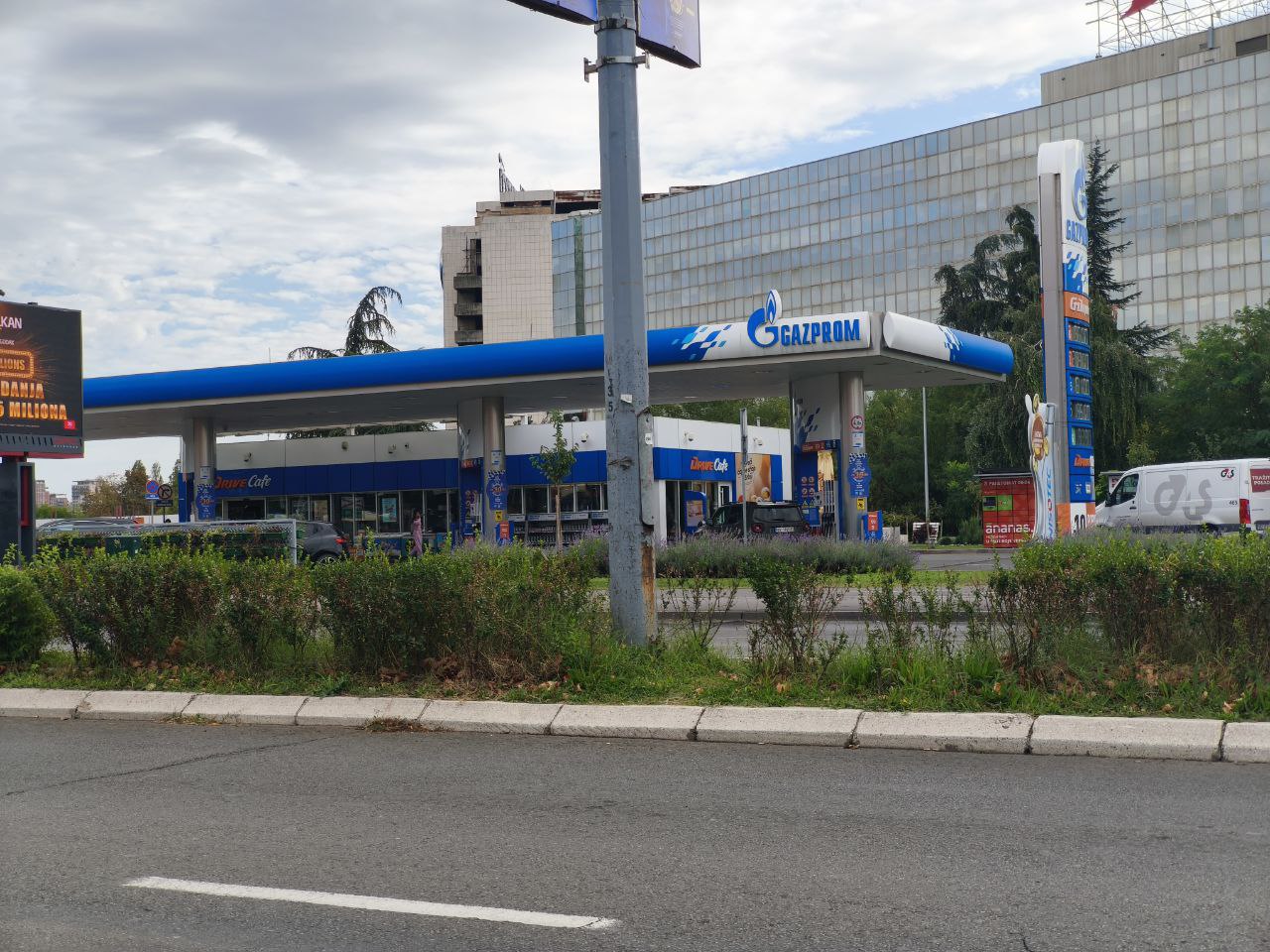 Gasprom pumpa