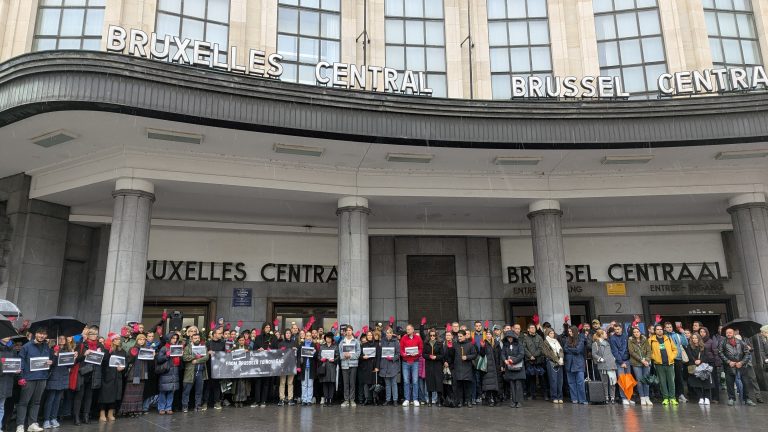 Brisel: Foto: Dijaspora uz studente.