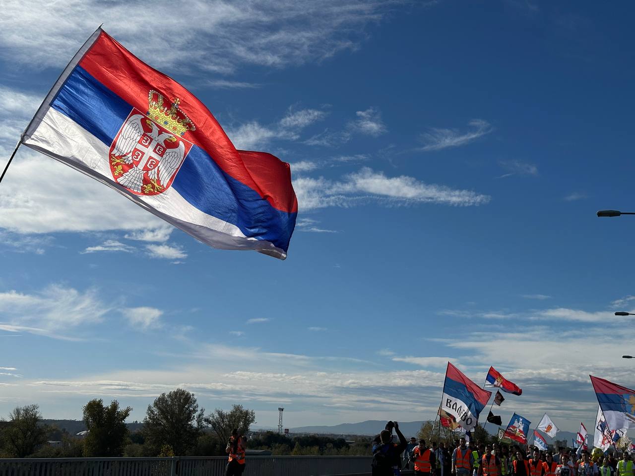 Studentska šetnja iz Beograda u Novi Sad