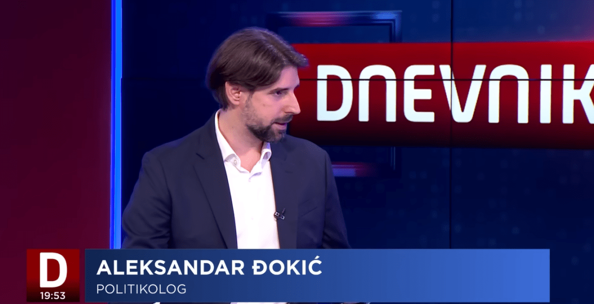 Politikolog Aleksandar Đokić