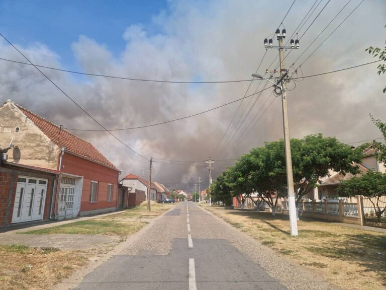 Požar na Deliblatskoj peščari